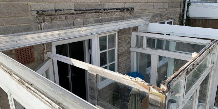 HMS Conservatory Removal service in BCP | Dorset | Eastleigh | New Forest | Romsey | Salisbury | Southampton | Winchester | Yeovil.